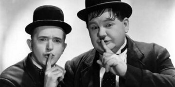 1714321963 عکس عکس غمگین لورل و هاردی در دوران پیری