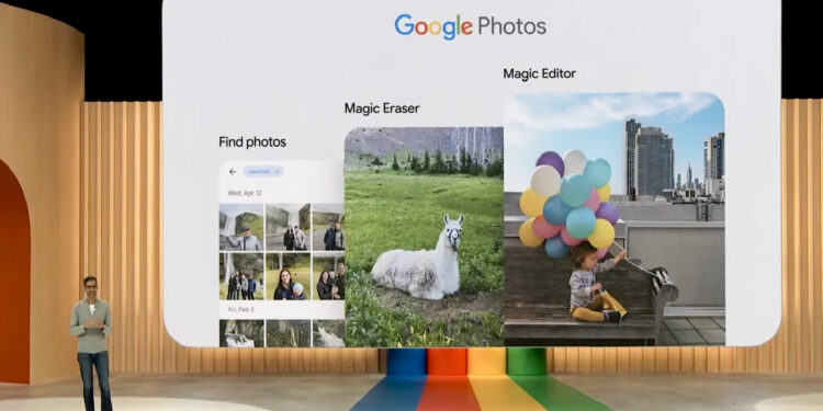 Google ابزارهای هوش مصنوعی Google Photos را رایگان می کند