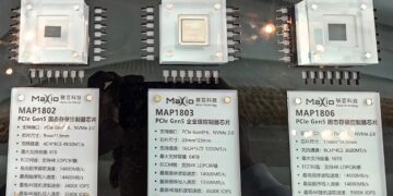 Maxio از کنترلرهای SSD پرچمدار NVMe PCIe Gen5 رونمایی کرد
