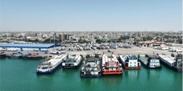 جابه‌جایی ۱۲۵ میلیون تن انواع کالا در بنادر غرب هرمزگان