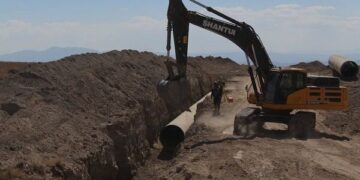 فاز اول پروژه جهاد آبرسانی به روستاهای ایلام ۷۶ درصد