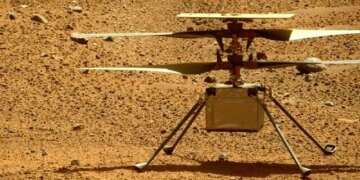 وداع با هلیکوپتر نابغه مریخی