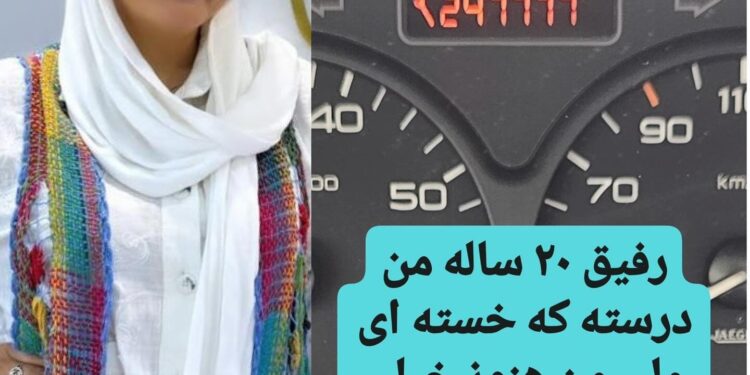 استوری بازیگر سریال خانه‌به‌دوش برای خودروی محبوبش