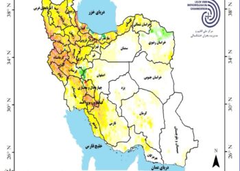 ثبت بارش کمتر از بلند مدت در کشور تجربه ترسالی