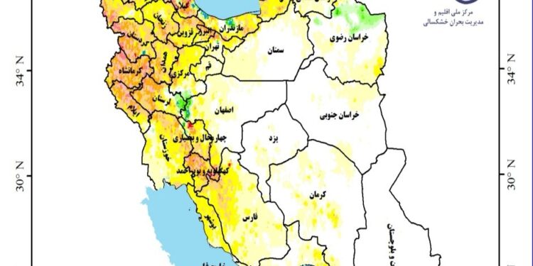 ثبت بارش کمتر از بلند مدت در کشور تجربه ترسالی