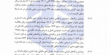 زیان انباشته پرسپولیس و استقلال و تفاوت میلیاردی بدهی مالیاتی