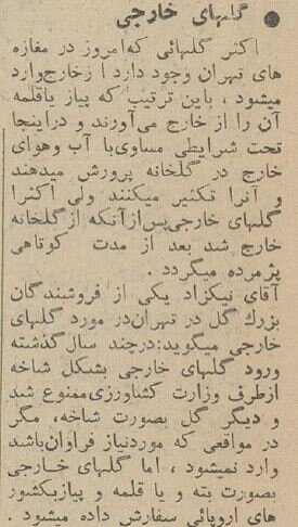   گردش مالی بازار گل تهران 5 سال پیش چه بود؟ +عکس