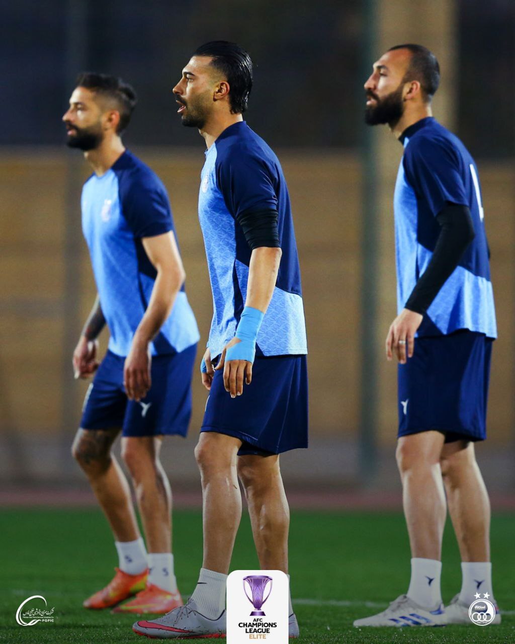 (عکس) تمرین استقلال تاکتیکی در ریاض