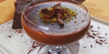 نحوه ساخت فرنی شکلات ؛ فرنی خوشمزه برای افطار