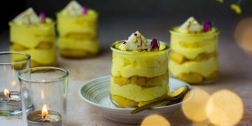 چگونه می توان زعفران tiramisu را درست کرد ترکیبی خوشمزه