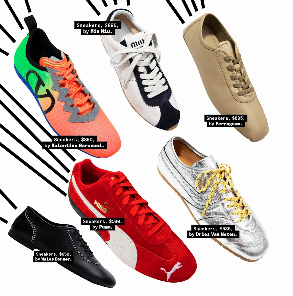 کفش ورزشی باریک