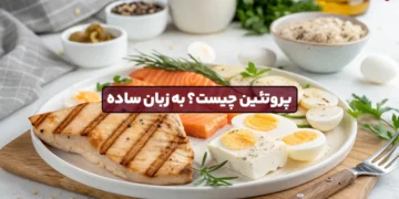 1747163900 پروتئین چیست؟ 5 نقش مهم پروتئین در بدن به زبان.webp