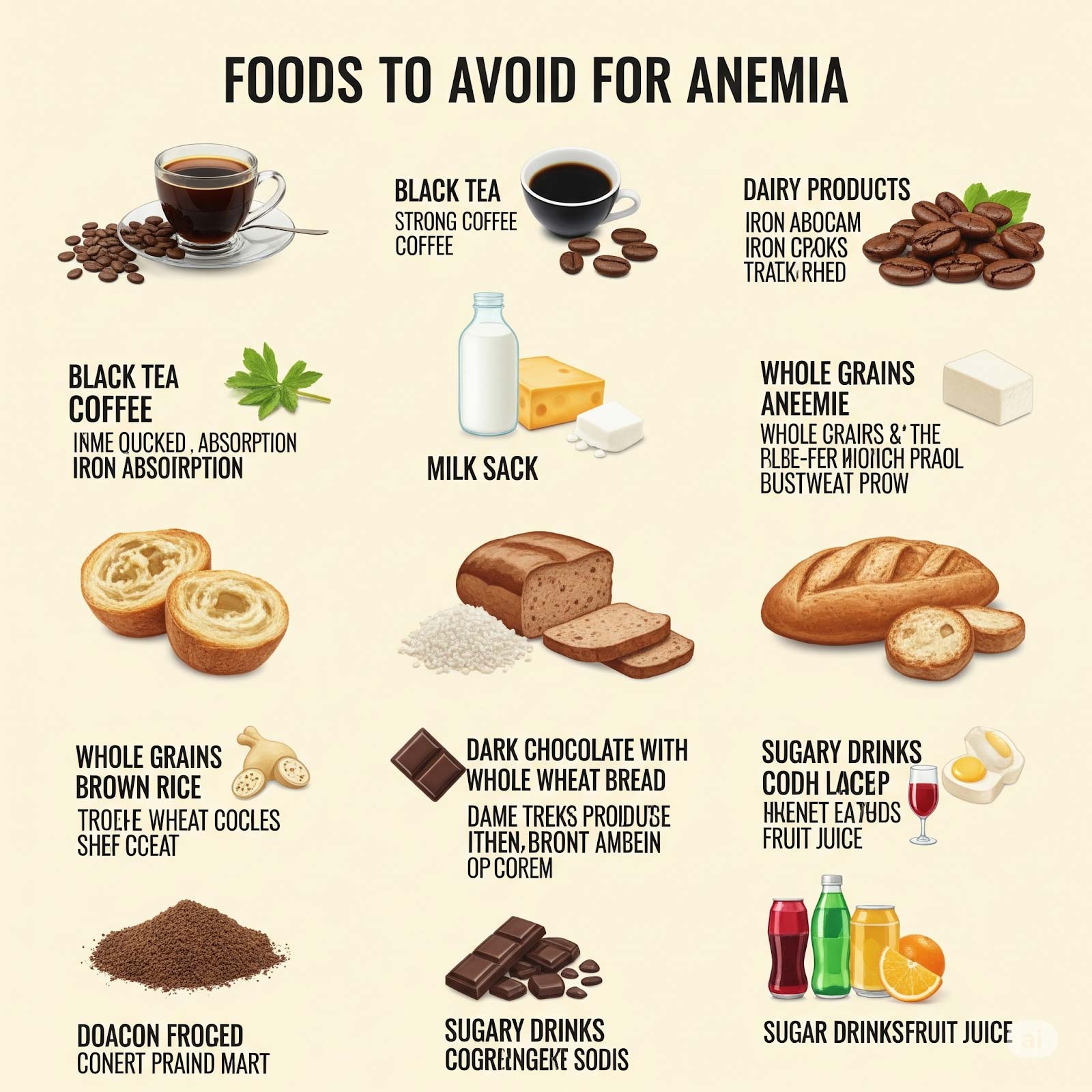 درمان سریع کم خونی با تغذیه و مکمل ها (راهنمای جامع) 6 درمان سریع کم خونی