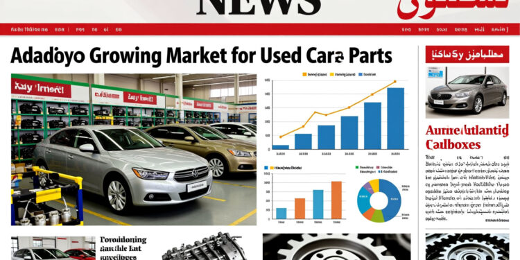 بررسی روند رشد بازار قطعات استوک خودرو