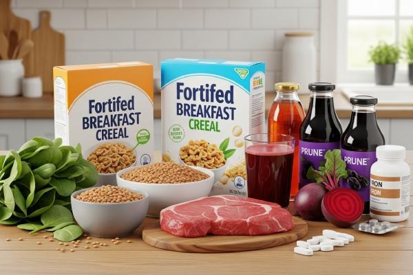 درمان سریع کم خونی با تغذیه و مکمل ها (راهنمای جامع) 4 غذا خوردن برای کم خونی