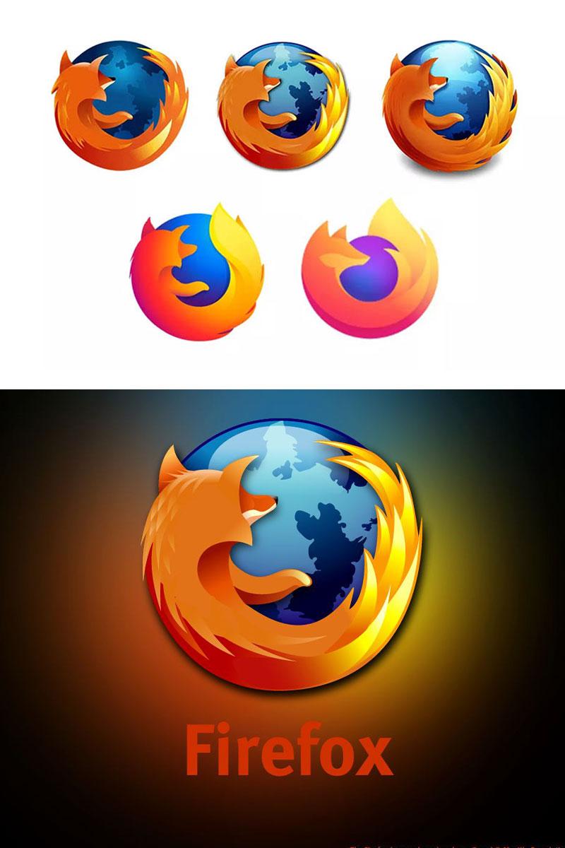 هویت بصری فایرفاکس