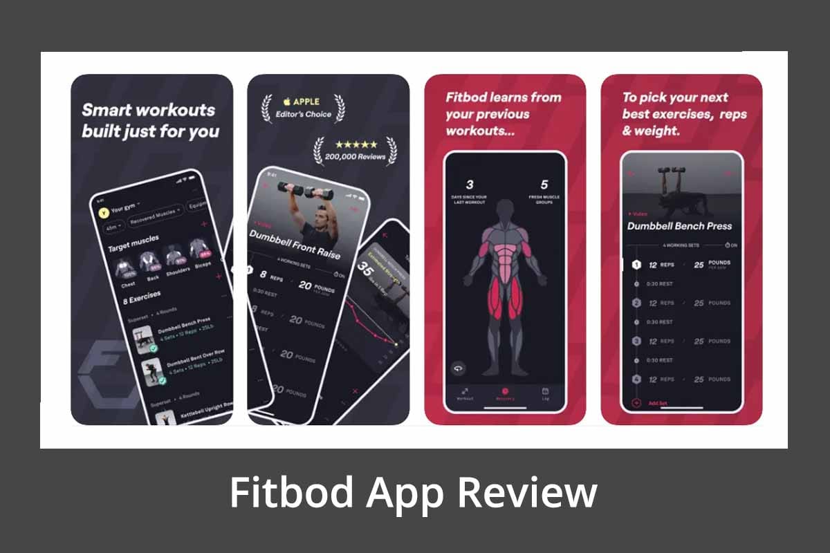 3. Fitbod - مربی هوش مصنوعی در جیب شما