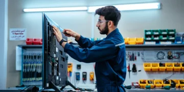 آیا تلویزیون شما نیاز به تعمیر دارد یا تعویض؟ بررسی تخصصی توسط کارشناسان رشت