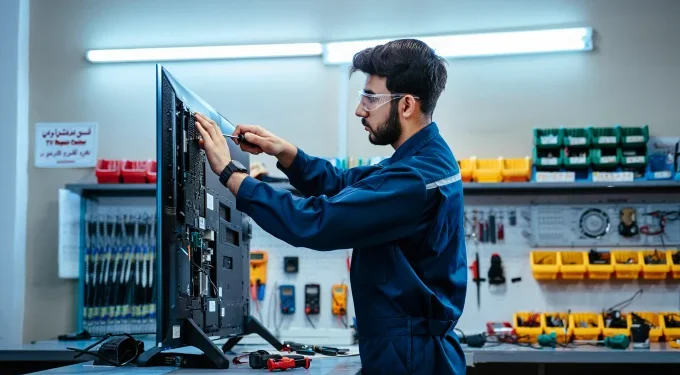 آیا تلویزیون شما نیاز به تعمیر دارد یا تعویض؟ بررسی تخصصی توسط کارشناسان رشت
