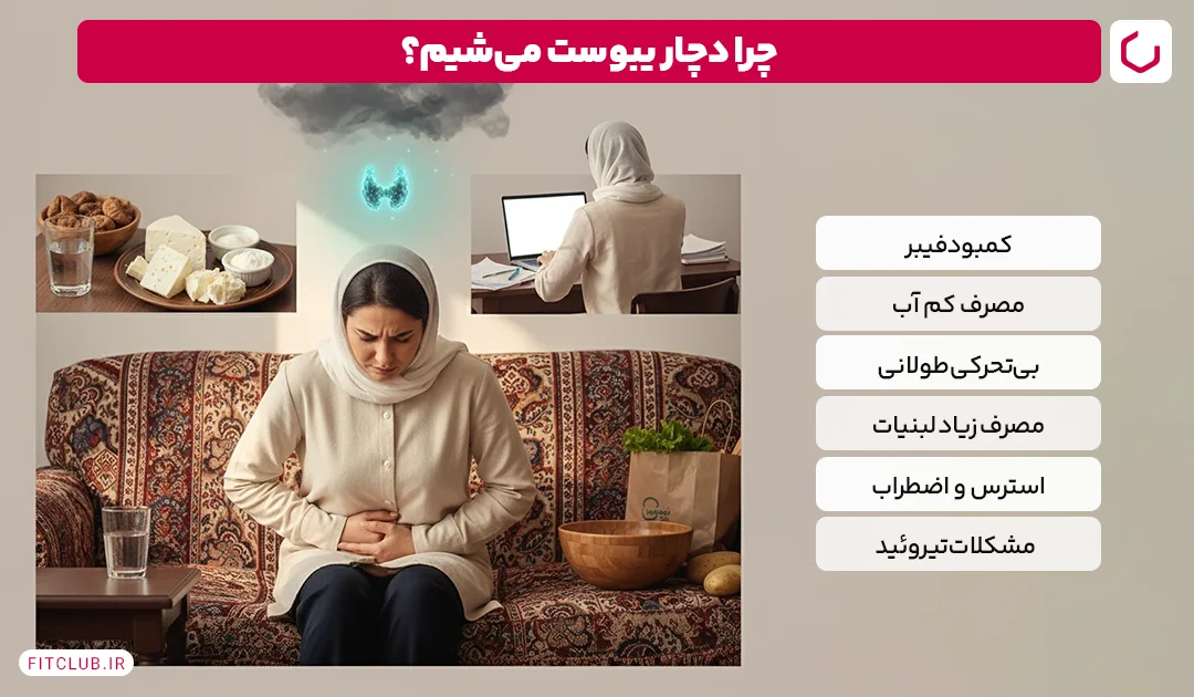 چرا دچار یبوست می شویم؟ | باشگاه تناسب اندام