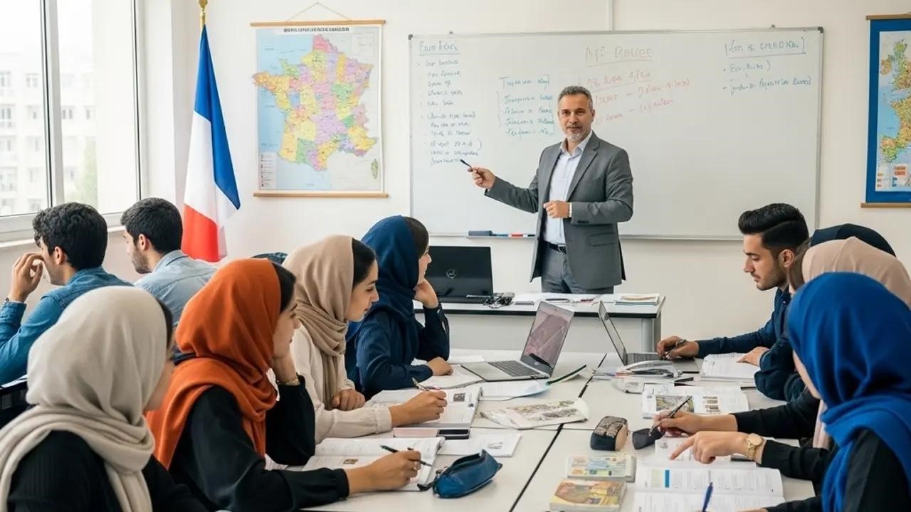 یادگیری زبان فرانسه