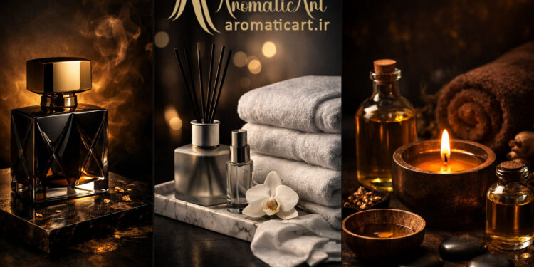 هنر معطر دنیای هنر معطر: جایی که رایحه به هنر تبدیل می شود 1 آروماتیک آرت دنیای هنر های معطر-طراحی رایحه اختصاصی سازمانی-طراحی عطر شخصی-وغن ماساژ معطر-محصولات مراقبتی پوست و مو-