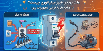 علت پریدن فیوز مینیاتوری چیست؟ از اضافه بار تا خرابی تجهیزات برق!