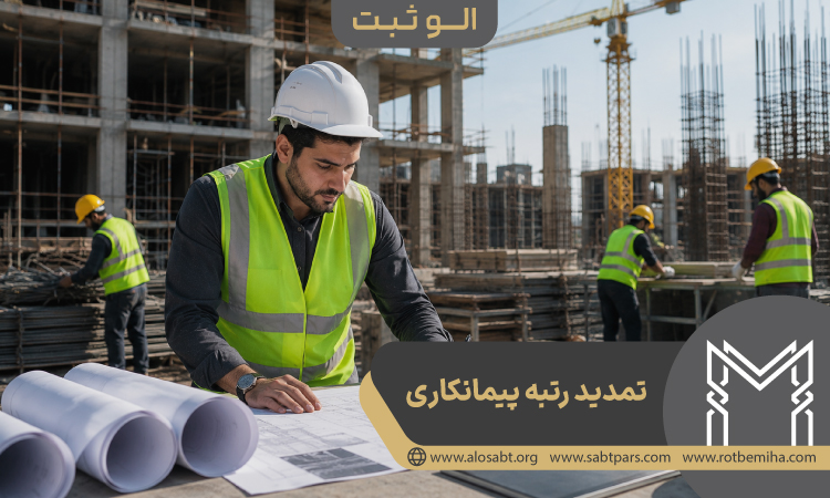 تمدید رتبه پیمانکاری