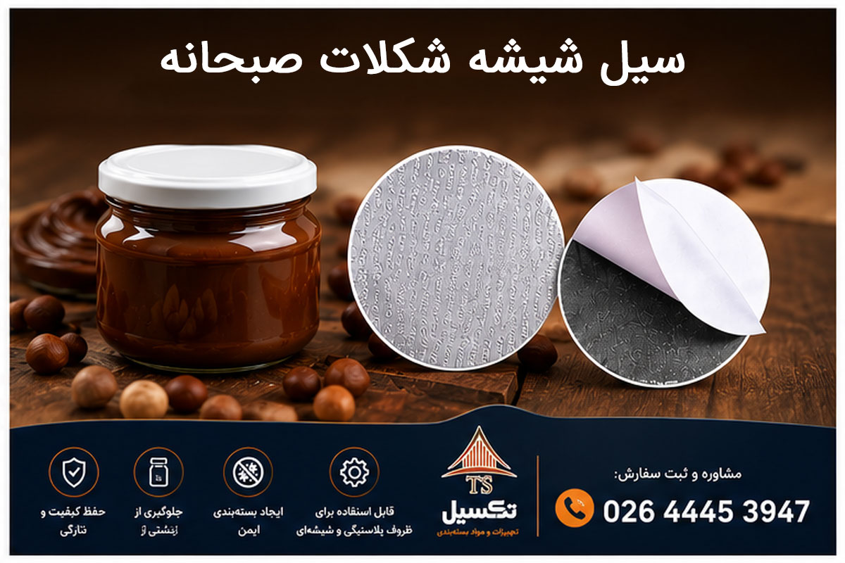 قبل از خرید واشر سیل القایی این ۷ نکته مهم را بدانید؛ راهنمای انتخاب و قیمت 4 سیل شیشه شکلات صبحانه