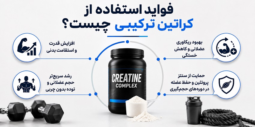 مزایای استفاده از کراتین ترکیبی