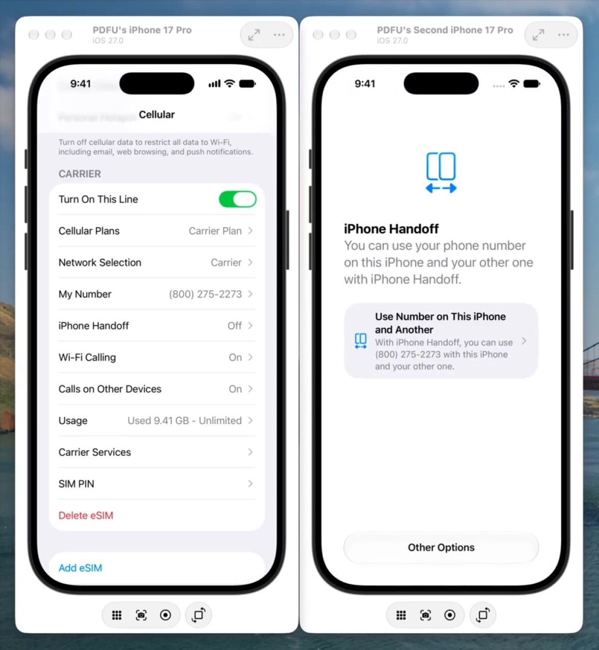 gsmarena_001 ویژگی جدید iOS 27 امکان استفاده از همان شماره را در دو آیفون دیجینوی فراهم میکند