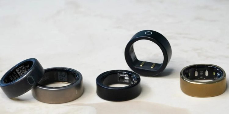 نمایی از حلقه هوشمند Garmin