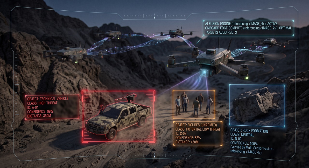 ai-technologies-military-drone-7 7 فناوری هوش مصنوعی که پهپادهای نظامی را هوشمندتر و مرگبارتر می کند