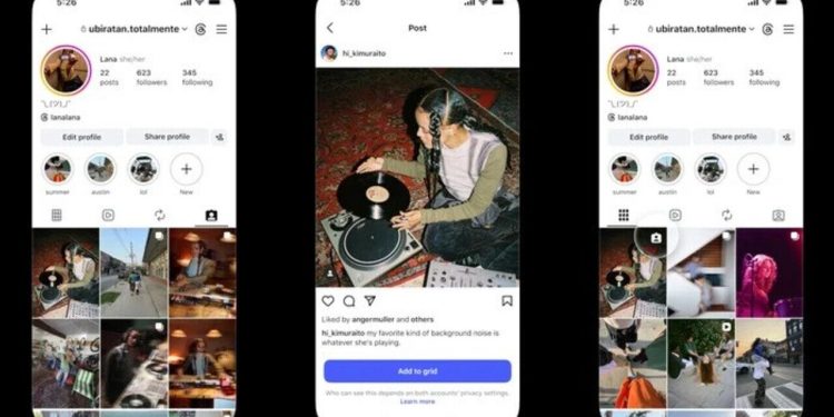 اینستاگرام: عکس های تگ شده را در پروفایل خود نمایش دهید 1 تصویری از قابلیت افزودن عکس تگ شده به پروفایل اینستاگرام