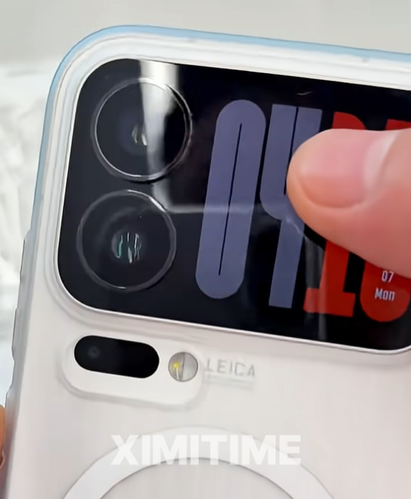 Xiaomi-18-Pro-Case-4 قاب شیائومی 18 پرو نشان می دهد که یک دوربین بزرگتر و یک دکمه هوش مصنوعی اختصاصی دیجینوی را نشان می دهد