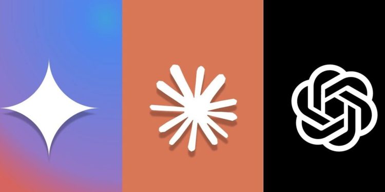 OpenAI، Entropic و DeepMind برای مقابله با خطرات هوش مصنوعی مذاکره می کنند 1 تصویری از سه هوش مصنوعی OpenAI و آنتروپیک و جمینی