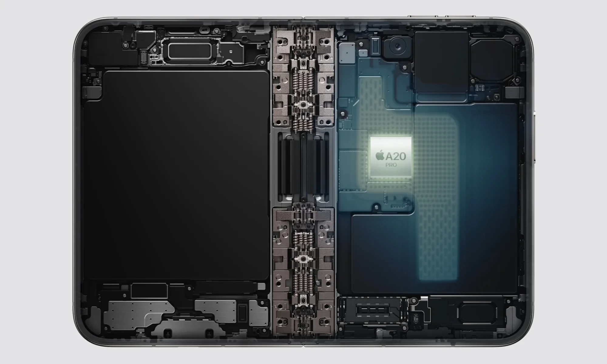 آیفون دوئو (iPhone Duo)؛ سیر تا پیاز اولین گوشی تاشو اپل، مشخصات فنی، قیمت و تاریخ عرضه 15 آیفون دوئو (iPhone Duo)؛ سیر تا پیاز اولین گوشی تاشو اپل، مشخصات فنی، قیمت و تاریخ عرضه