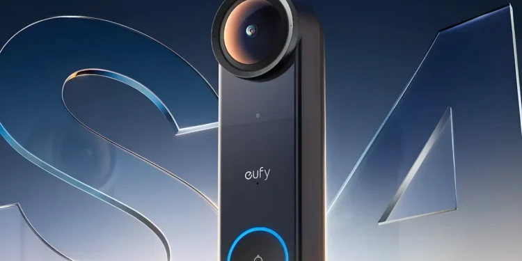 دوربین دزدگیر در Eufy S4 با قابلیت مشاهده واقعیت مجازی معرفی شد 1 دوربین زنگ در Eufy S4 با قابلیت دید واقعیت مجازی معرفی شد