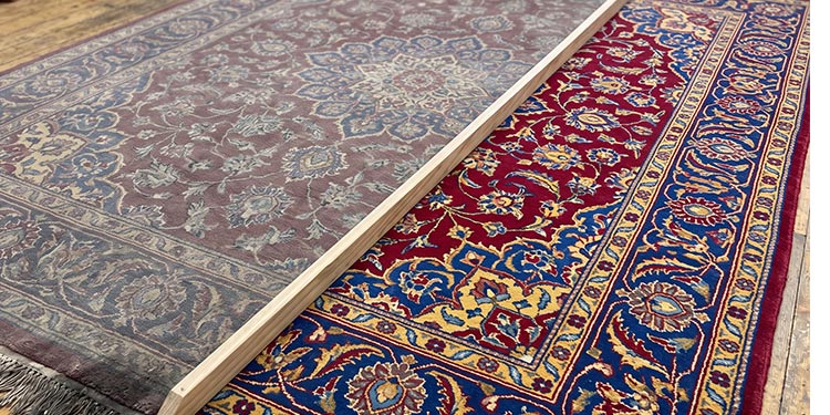 چرا شستوشوی غیراصولی فرش گرانتر از خرید آن تمام میشود؟ راهنمای انتخاب قالیشویی در عظیمیه کرج 3 قبل و بعد از شستشوی فرش