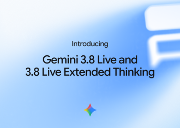 تصویری از معرفی Gemini 3.8 Live
