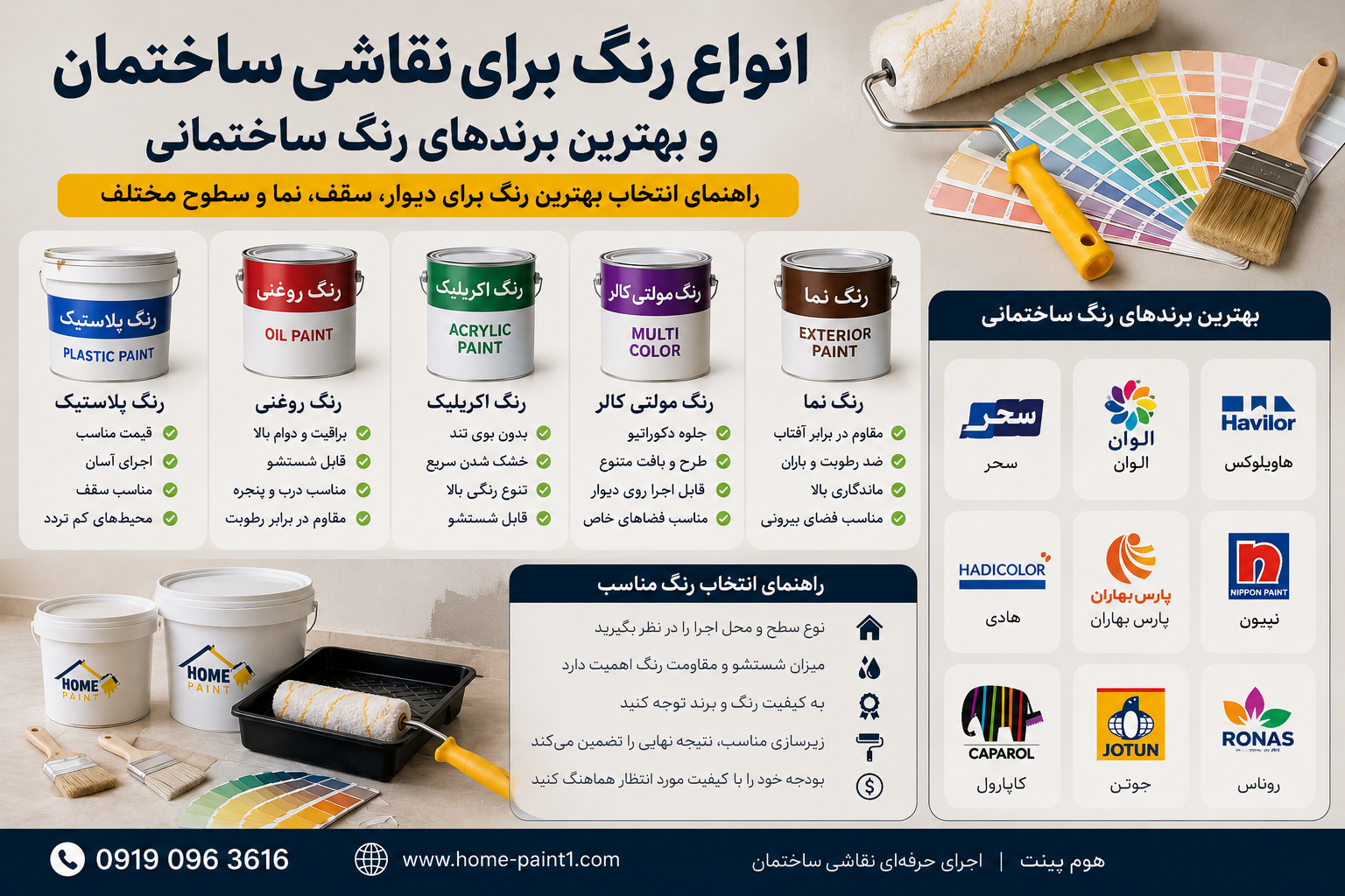10 ایده جدید برای رنگآمیزی خانه در سال 1405؛ کدام رنگ برای فضای شما مناسبتر است؟ 13 10 ایده جدید برای رنگآمیزی خانه در سال 1405؛ کدام رنگ برای فضای شما مناسبتر است؟