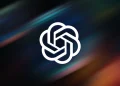 OpenAI یک دستیار هوشمند ویژه برای وکلا معرفی کرد 17 لوگوی سفید رنگ چتجیپیتی و OpenAI روی پسزمینه تیره با بازتابها و رگههای نوری رنگارنگ