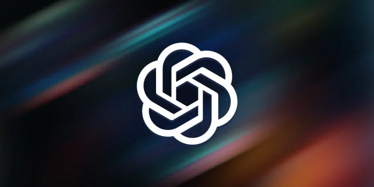 OpenAI یک دستیار هوشمند ویژه برای وکلا معرفی کرد 1 لوگوی سفید رنگ چتجیپیتی و OpenAI روی پسزمینه تیره با بازتابها و رگههای نوری رنگارنگ