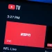 ادغام کامل سرویس ESPN نامحدود در YouTube TV پخش زنده
