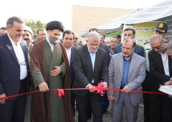 استاندار البرز ۹۱۱ پروژه هفته دولت در شهرستان نظرآباد افتتاح