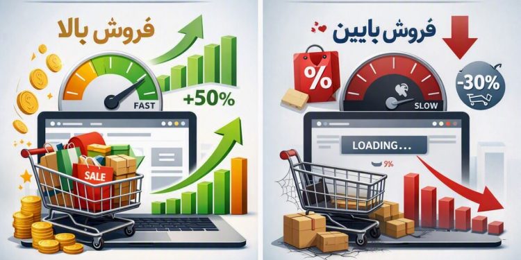 بررسی تاثیر سرعت سایت بر فروش اینترنتی + راهنمای انتخاب بهترین شرکتهای طراحی سایت درتهران 1 بررسی تاثیر سرعت سایت بر فروش اینترنتی راهنمای انتخاب