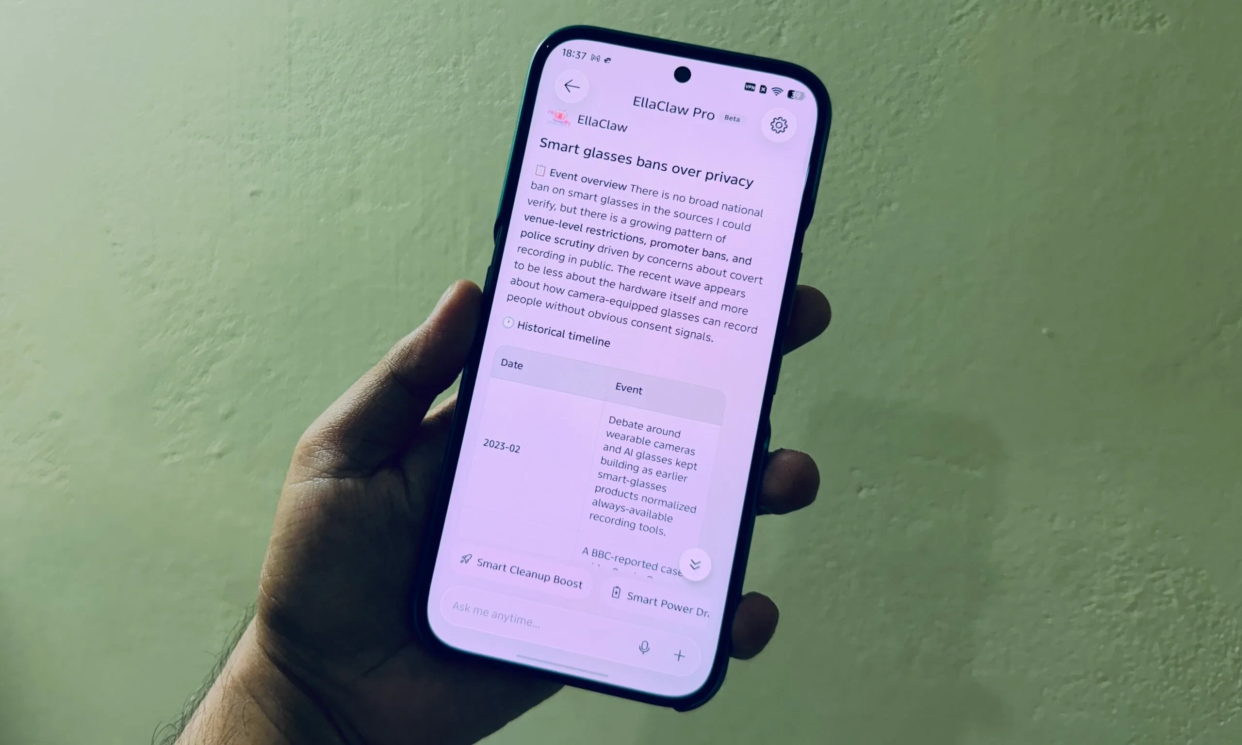 تکامل هوش مصنوعی موبایل توسط تکنو. رونمایی از عامل هوشمند EllaClaw با گردش کار اختصاصی و شخصی سازی عمیق 9 تکامل هوش مصنوعی موبایل توسط تکنو. معرفی عامل هوشمند EllaClaw با گردش کار اختصاصی و شخصی سازی عمیق