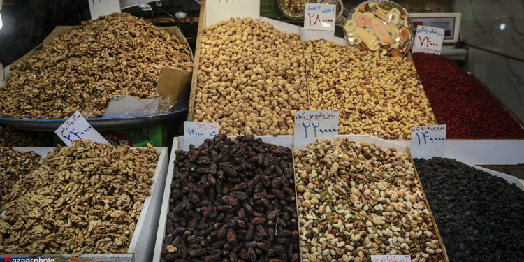 قیمت آجیل و خشکبار ۳۱ شهریور ۱۴۰۵