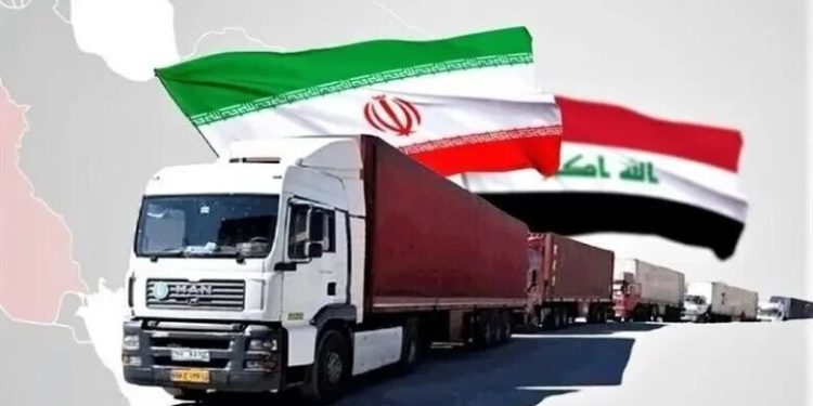 مبادلات تجاری ایران و عراق از مرزهای کرمانشاه افزایش می‌یابد