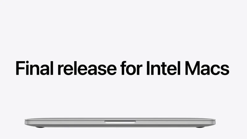 پایان دوران اینتل: اپلیکیشن‌های Mac App Store اکنون می‌توانند پشتیبانی از اینتل مک را متوقف کنند